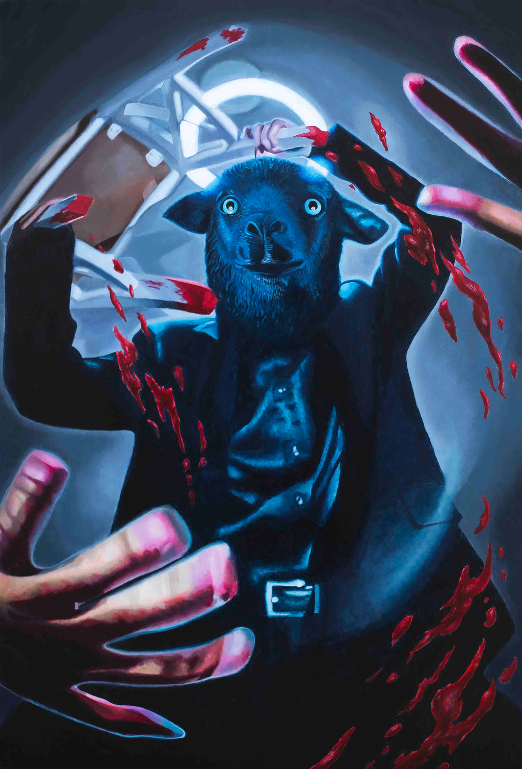 'A Lamb in Sheep's Clothing' (2) Print