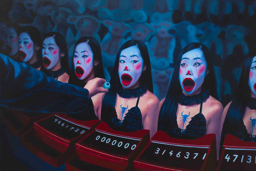 'Laughing Clowns' Print