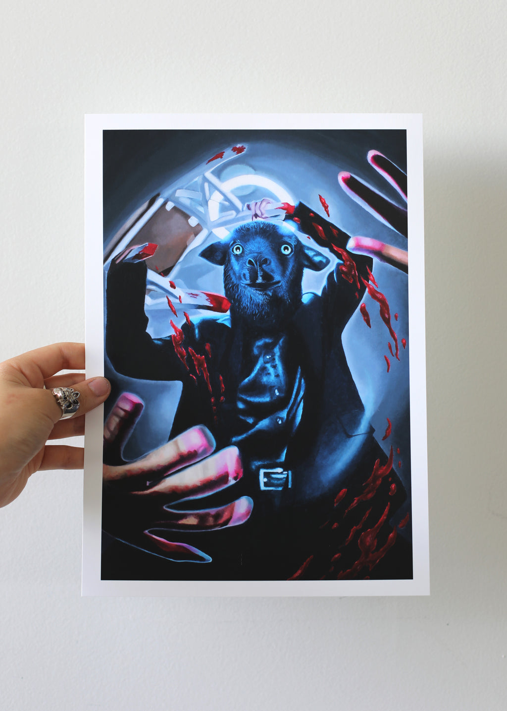 'A Lamb in Sheep's Clothing' Print Set