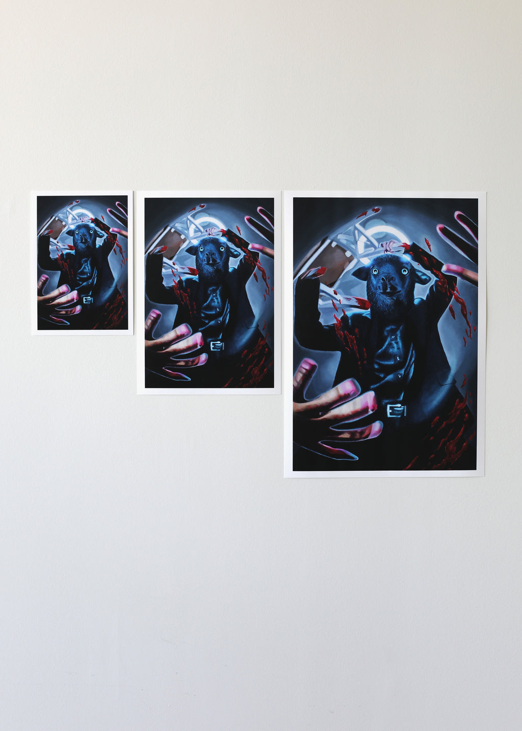 'A Lamb in Sheep's Clothing' (2) Print