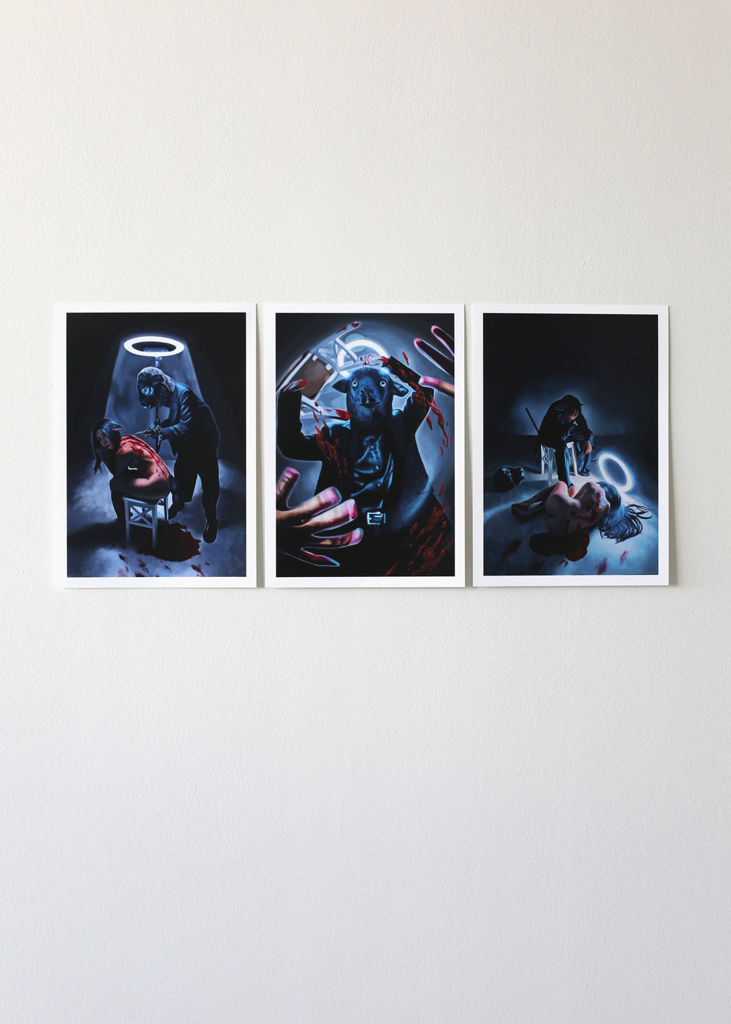 'A Lamb in Sheep's Clothing' Print Set