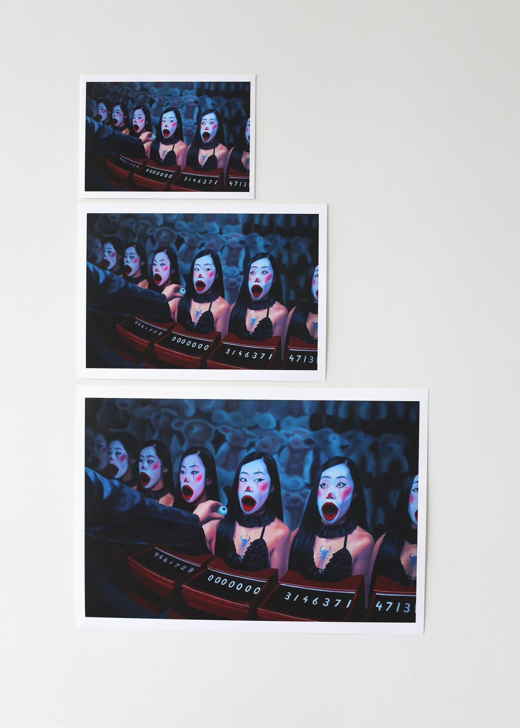 'Laughing Clowns' Print