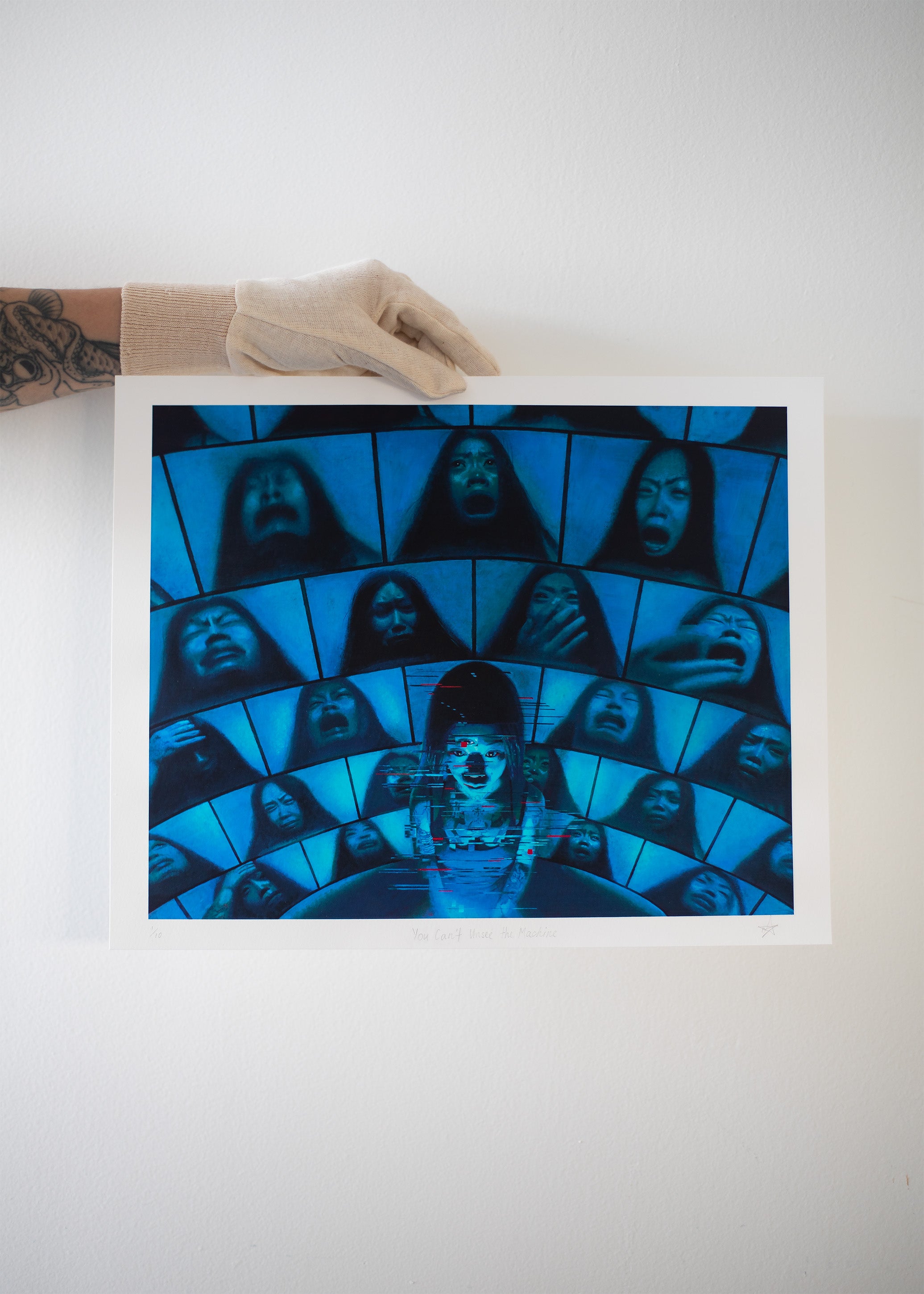 'You Can't Unsee the Machine' Limited Edition Print