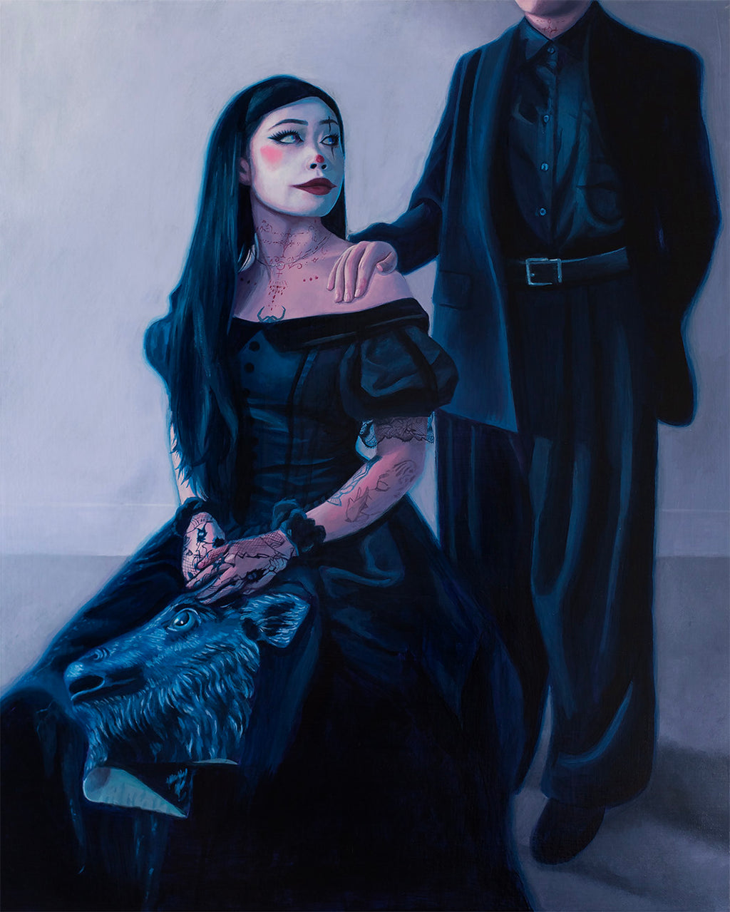 'Photo of Purple and Blue' Print