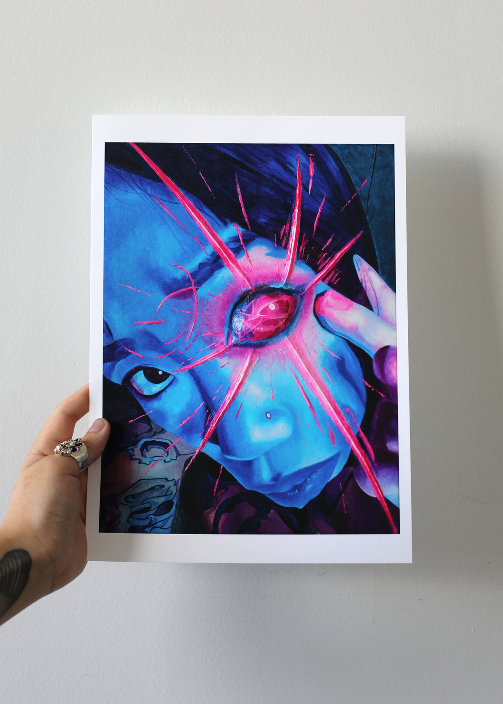 'Pink Eye' Print
