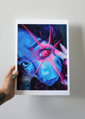 'Pink Eye' Print